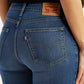 Women's 725 Dark Indigo Bootcut Fit High Rise Jeans - Detail View