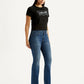 Women's 725 Dark Indigo Bootcut Fit High Rise Jeans - Side View
