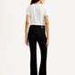 Women's 725 Black Slim Bootcut Fit High Rise Jeans - Back View