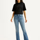 Women's 725 Med Indigo Bootcut Fit High Rise Jeans - Front View