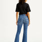 Women's 725 Med Indigo Bootcut Fit High Rise Jeans - Back View