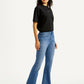 Women's 725 Med Indigo Bootcut Fit High Rise Jeans - Side View