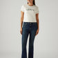 Women's 725 Dark Indigo Bootcut Fit High Rise Jeans - Front View