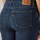 Women's 725 Dark Indigo Bootcut Fit High Rise Jeans - 20 View