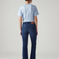 Women's 725 Blue Bootcut Fit High Rise Jeans - Back View