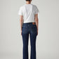 Women's 725 Dark Indigo Bootcut Fit High Rise Jeans - Back View