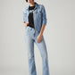 Women's 725 Light Blue Bootcut Fit High Rise Jeans - Styleshot View