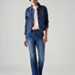Women's 725 Blue Bootcut Fit High Rise Jeans - Styleshot View