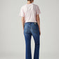 Women's 725 Blue Bootcut Fit High Rise Jeans - Back View