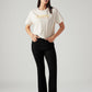 Women's 725 Black Bootcut Fit High Rise Jeans - Styleshot View