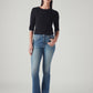 Women's 725 Blue Bootcut Fit High Rise Jeans - Front View