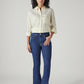 Women's 725 Blue Bootcut Fit High Rise Jeans - 20 View