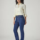 Women's 725 Blue Bootcut Fit High Rise Jeans - 20 View