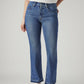 Women's 725 Blue Bootcut Fit High Rise Jeans - Front View
