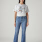 Women's 725 Blue Bootcut Fit High Rise Jeans - Front View