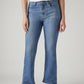 Women's 725 Blue Bootcut Fit High Rise Jeans - Front View
