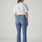 Women's 725 Blue Bootcut Fit High Rise Jeans - Back View
