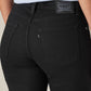 Womens 725 High Rise Flared Fit Cotton Stretch blend Jeans - Detail View