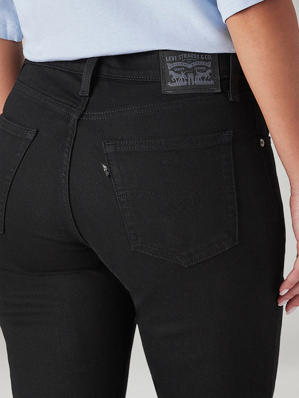 Womens 725 High Rise Flared Fit Cotton Stretch blend Jeans - 20 View