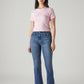 Women's 725 Blue Bootcut Fit Mid Rise Jeans - Front View