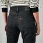 Women's 725 Black Bootcut Fit High Rise Jeans - Detail View