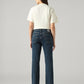 Women's 725 Dark Blue Bootcut Fit High Rise Jeans - Back View