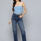 Women's Redloop 724 Blue Slim Straight Fit High Rise Jeans - 228573a9-61c1-4756-988b-b671d1adf3ee1739512624716-Womens-Mid-Rise-Straight-Fit-Dark-Blue-Jeans-789173951262410-4 View