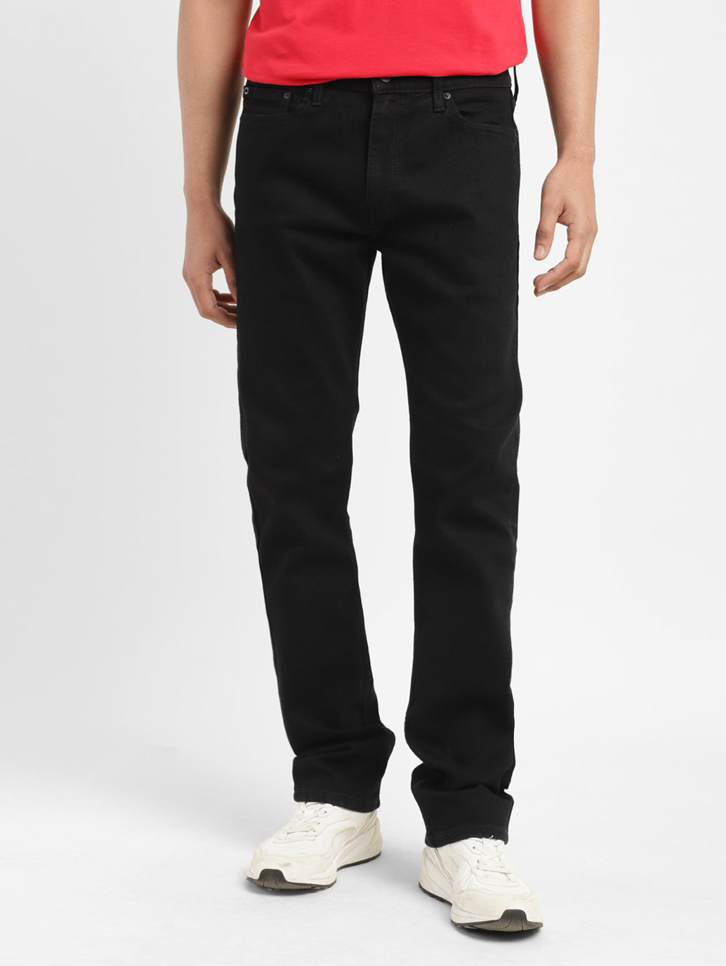 Men's 513 Black Slim Straight Fit Mid Rise Jeans - ac56c75f-d88d-451e-acc6-e22bcb0ce1df View