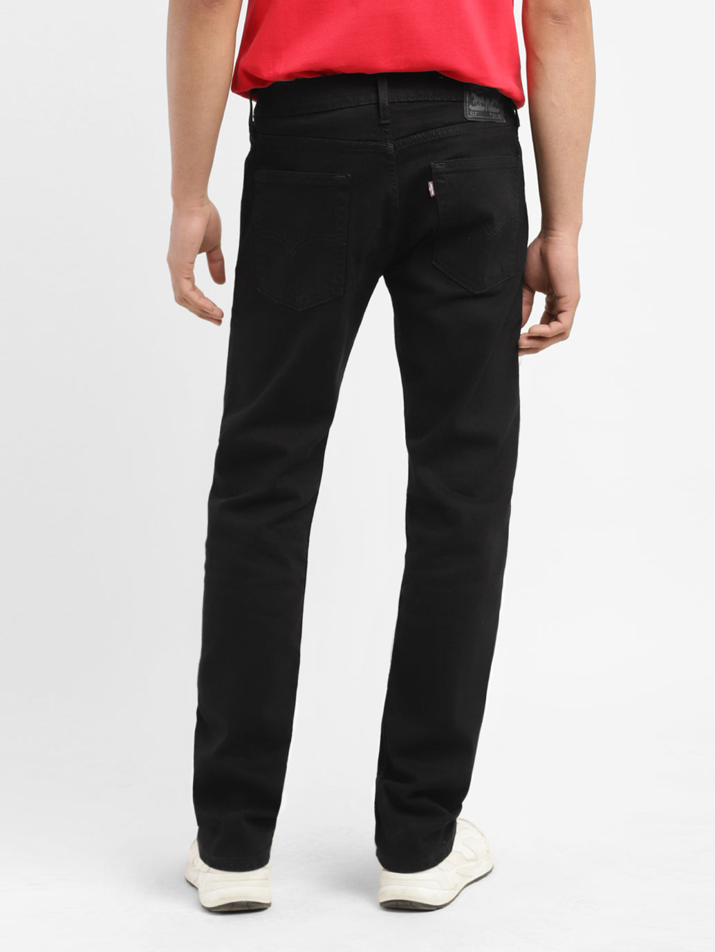 Men's 513 Black Slim Straight Fit Mid Rise Jeans - e4ad7897-c0f6-4805-8b9d-49cc28a7cbcb View