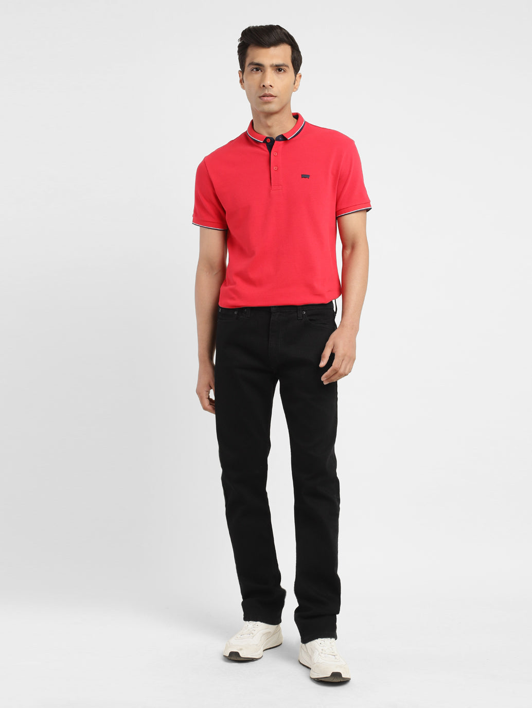 Men's 513 Black Slim Straight Fit Mid Rise Jeans - 8c4f1027-931c-4ff6-92ea-0d791dbca4f2 View