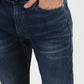 Men's 513 Blue Slim Straight Fit Mid Rise Jeans - 563ddf5b-09e0-40a7-85c9-f20160211998 View