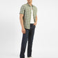 Men's 513 Blue Slim Straight Fit Mid Rise Jeans - StyleShot View