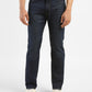 Men's 513 Blue Slim Straight Fit Mid Rise Jeans - e989e4b0-d141-4f8c-b347-1030f18f0055 View