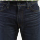 Men's 513 Blue Slim Straight Fit Mid Rise Jeans - FrontDetails View