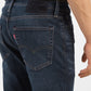 Men's 513 Indigo Slim Straight Fit Mid Rise Jeans - BackDetails View