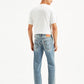 Men's 513 Light Blue Slim Straight Fit Mid Rise Jeans - Back View