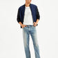 Men's 513 Light Blue Slim Straight Fit Mid Rise Jeans - Styleshot View