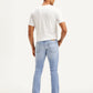 Men's 513 Light Blue Slim Straight Fit Mid Rise Jeans - Back View