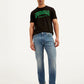 Men's 513 Blue Slim Straight Fit Mid Rise Jeans - Styleshot View