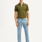 Men's 513 Light Blue Slim Straight Fit Mid Rise Jeans - Front View