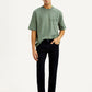 Men's 513 Dark Blue Slim Straight Fit Mid Rise Jeans - Styleshot View