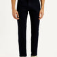 Men's 513 Dark Blue Slim Straight Fit Mid Rise Jeans - Front View