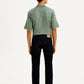 Men's 513 Dark Blue Slim Straight Fit Mid Rise Jeans - Back View