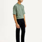 Men's 513 Dark Blue Slim Straight Fit Mid Rise Jeans - Side View