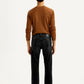 Men's 513 Black Slim Straight Fit Mid Rise Jeans - Back View