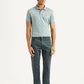 Men's 513 Grey Slim Straight Fit Mid Rise Jeans - Front View