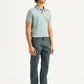 Men's 513 Grey Slim Straight Fit Mid Rise Jeans - Side View