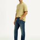 Men's 513 Dark Blue Slim Straight Fit Mid Rise Jeans - Styleshot View