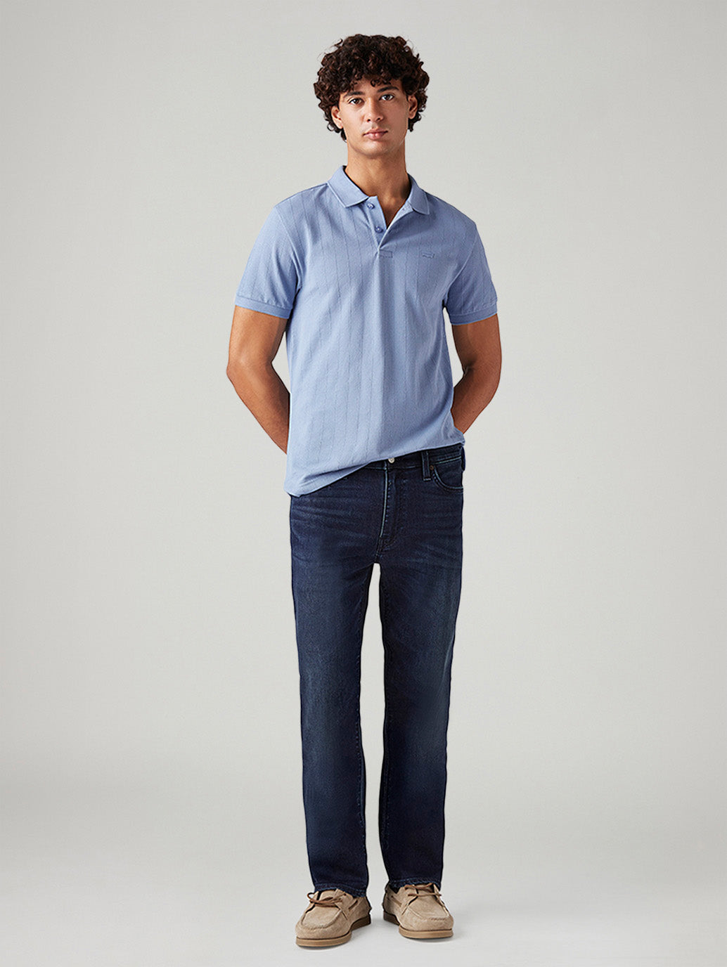 Men's 513 Dark Indigo Slim Straight Fit Mid Rise Jeans