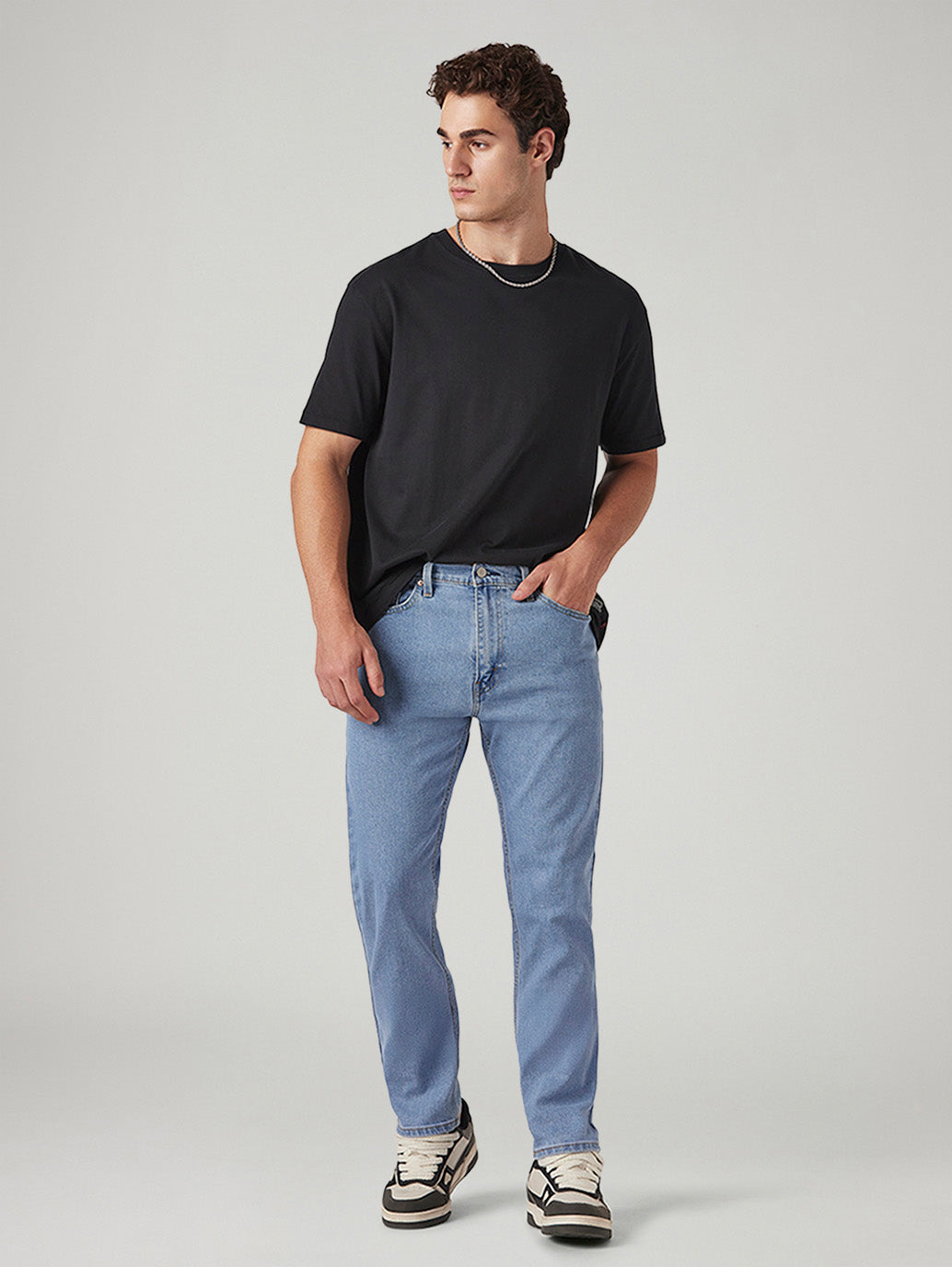 Mens 513 Mid Rise Slim Straight Fit Cotton Stretch Blend Jeans